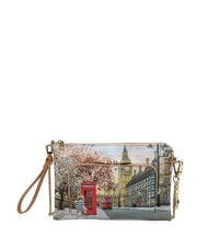 YNOT YESBAG Bolso de mano de hombro con bolsillo Rosa inglesa - Bolsos Mujer - 1