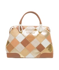 BRACCIALINI PATCH bolso beige - Bolsos Mujer - 1