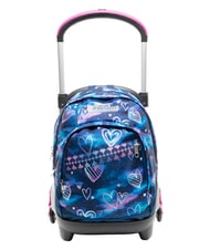 SEVEN GLOOMY HEART Mochila con ruedas, desmontable - Mochilas con ruedas