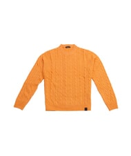 NORTH SAILS N|S Su&eacute;ter de cuello redondo de punto trenzado especia de naranja - Su&eacute;teres de los hombres - 1