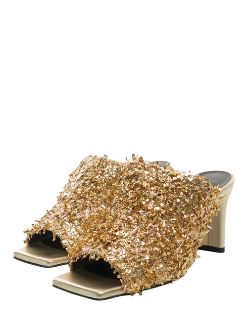 FURLA CAMPIONARIO - DIAMANTE  Sandalias con pedrer&iacute;a color oro + color oro claro - Zapatos Mujer