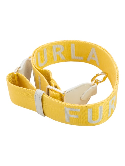 FURLA CAMPIONARIO - FIONA Correa de hombro con logotipo n&eacute;ctar + malvavisco - Accesorios para bolsos