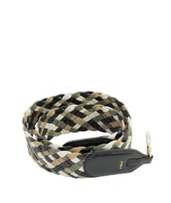 FURLA CAMPIONARIO - FIONA Correa de hombro de cuero trenzado tonos de suelo - Accesorios para bolsos - 1