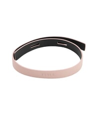 FURLA CAMPIONARIO - GIOVE Correa de hombro con logo, de piel. amanecer+negro - Accesorios para bolsos - 1