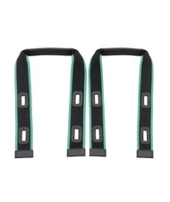 FURLA CAMPIONARIO - MAN asas de bolso negro + verde cilantro - Accesorios para bolsos - 1