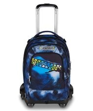 SEVEN BLU FUSION Mochila con ruedas 3 en 1 turquesa fluorescente - Mochilas con ruedas - 1