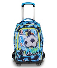 SJGANG GLOWGAME Mochila con ruedas amarillo fluorescente - Mochilas con ruedas - 1