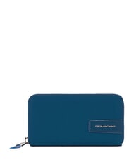 PIQUADRO PQ-RY  Cartera con cremallera verde azulado - Carteras Mujer - 1