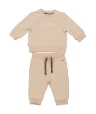 TOMMY HILFIGER TH Pijamas para ni&ntilde;os beige cl&aacute;sico - Pijamas infantiles - 1