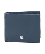 GAUD&Igrave; ERIK Cartera de cuero para hombre azul tinta - Carteras Hombre - 1