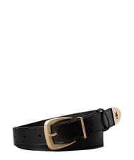 CALVIN KLEIN HW END TIP Cintur&oacute;n de cuero - Cinturones