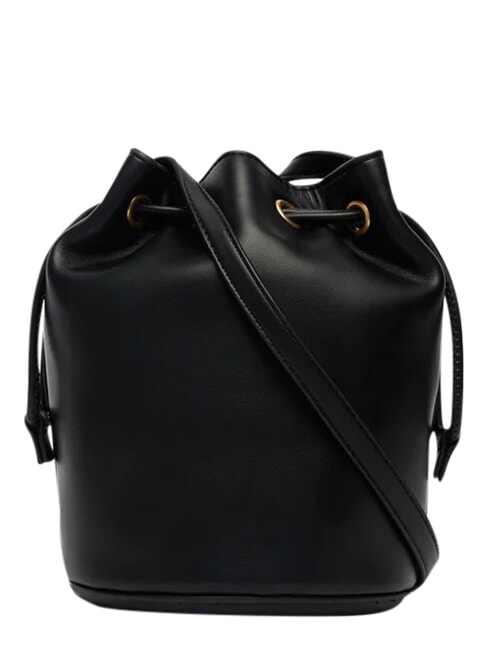 CALVIN KLEIN BOLD CK Bolso tipo cubo con correa para el hombro. En negro - Bolsos Mujer