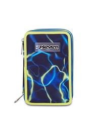 SEVEN ELECTRICVIBE BOY Estuche para l&aacute;pices con kit escolar Bluedeep - Estuches y Accesorios - 1