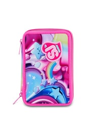 SJGANG SOFT POUCH GIRL Estuche para l&aacute;pices con kit escolar mu&ntilde;eca rosa - Estuches y Accesorios - 1