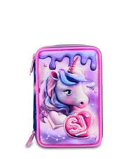 SJGANG PIXIE UNICORN Estuche para l&aacute;pices con kit escolar gasa - Estuches y Accesorios - 1