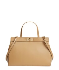 TOMMY HILFIGER TH MODERN Bolso de mano con correa para el hombro. caqui cl&aacute;sico - Bolsos Mujer - 1
