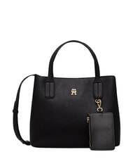 TOMMY HILFIGER TH ICON Bolso de mano con correa para el hombro. negro - Bolsos Mujer - 1