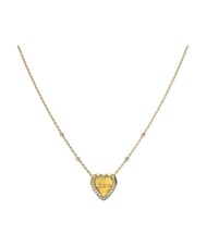 GUESS MON AMOUR Collar de acero oro amarillo - Collares - 1
