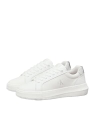 CALVIN KLEIN CHUNKY Zapatillas de cuero - Zapatos Mujer