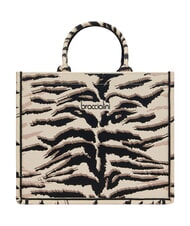 BRACCIALINI WINTER Bolso XL, doble asa tigre - Bolsos Mujer - 1