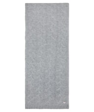 BRACCIALINI COLD WEATHER Bufanda con logo bordado gris - Bufandas - 1