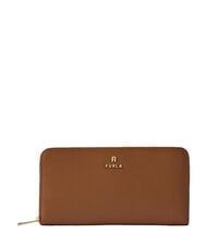 FURLA CAMELIA Cartera grande con cremallera co&ntilde;ac - Carteras Mujer - 1