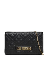 LOVE MOSCHINO SMART DAILY Bolso de mano con cadena negro - Bolsos Mujer - 1