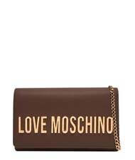 LOVE MOSCHINO SMART DAILY Minibolso de hombro chocolate2 - Bolsos Mujer - 1