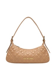 LOVE MOSCHINO QUILTED Bolso de hombro beige - Bolsos Mujer - 1