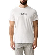 TRUSSARDI BASIC Camiseta de algod&oacute;n de manga corta - camiseta