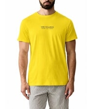 TRUSSARDI BASIC Camiseta de algod&oacute;n de manga corta - camiseta