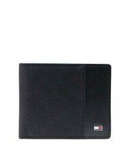 TOMMY HILFIGER TH SOHO Cartera de cuero negro - Carteras Hombre - 1