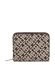 TOMMY HILFIGER TH ICON Cartera peque&ntilde;a con cremallera mono neutro - Carteras Mujer - 1