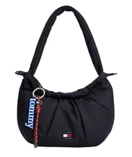 TOMMY HILFIGER TJW ICON Bolso de hombro suave negro - Bolsos Mujer - 1