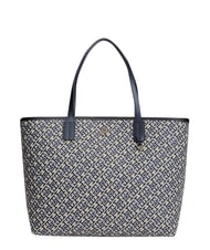 TOMMY HILFIGER TH ICON Comprador de hombro monocrom&aacute;tico azul - Bolsos Mujer - 1