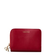 CALVIN KLEIN HARDWARE MONOGRAM Cartera de cuero - Carteras Mujer