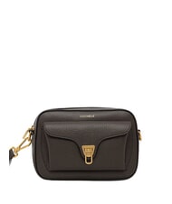 COCCINELLE BEAT SOFT RIBB Bolso bandolera de piel lodo - Bolsos Mujer - 1