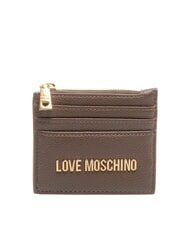 LOVE MOSCHINO SIGNATURE Tarjetero con monedero Me temo que - Carteras Mujer - 1