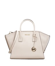 MICHAEL KORS AVRIL Bolso de mano con correa para el hombro, de piel. - Bolsos Mujer
