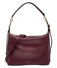 FURLA TONIE Bolso bandolera de piel con correa para el hombro manzana roja - Bolsos Mujer - 1