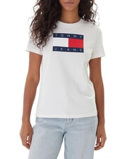 TOMMY HILFIGER TJ Camiseta de algod&oacute;n reciclado crudo - camiseta - 1