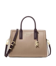 MICHAEL KORS LAILA Bolso de mano con correa para el hombro, de piel. - Bolsos Mujer