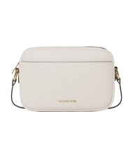 MICHAEL KORS JET SET Bolso bandolera ajustable, de piel. blanco - Bolsos Mujer - 1