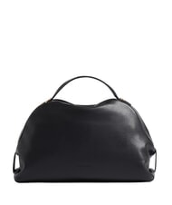 BORBONESE SEXY Bolso de mano con correa para el hombro, de piel. negro - Bolsos Mujer - 1