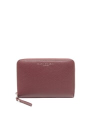 GIANNI CHIARINI GRAIN Cartera mediana de piel con cremallera - Carteras Mujer