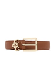 ARMANI EXCHANGE TONGUE Cintur&oacute;n de cuero - Cinturones