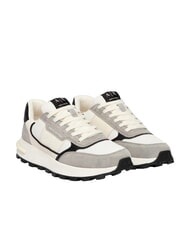 ARMANI EXCHANGE DUSSELDORF Zapatillas blanco roto + gris - Zapatos Hombre - 1