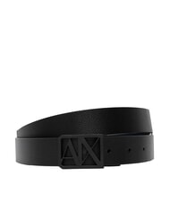 ARMANI EXCHANGE A|X Cintur&oacute;n reversible negro/azul marino - Cinturones - 1