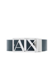 ARMANI EXCHANGE A|X Cintur&oacute;n de doble cara azul marino/marr&oacute;n oscuro - Cinturones - 1