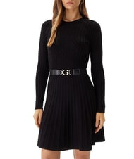 GUESS HANA  vestido de punto trenzado - Ropa de mujer